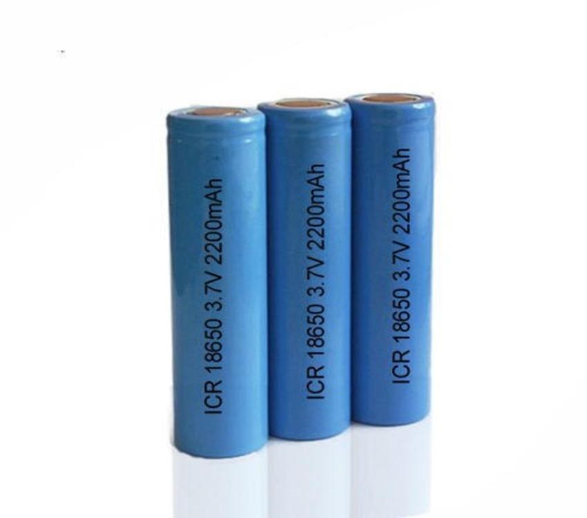 ICR18650 3.7V 2200mAh Li-ion Battery